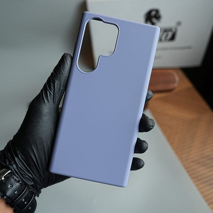 FRATO Samsung S23U Silk Feel Soft Silicone case For Samsung Galaxy S23 Ultra | Lilac