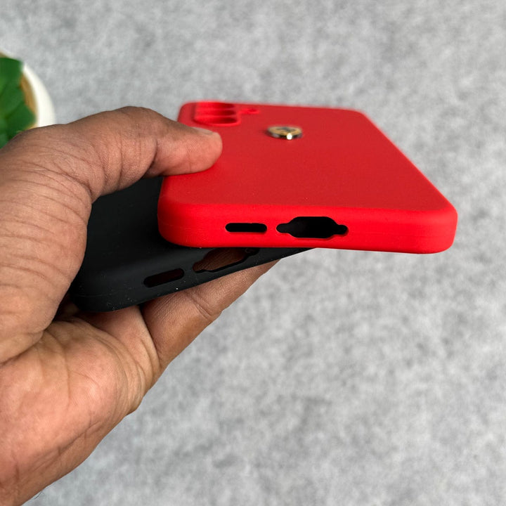 FRATO Samsung S24 FE Samsung Galaxy S24 FE Sports Car Logo Liquid Silicone Case Cover