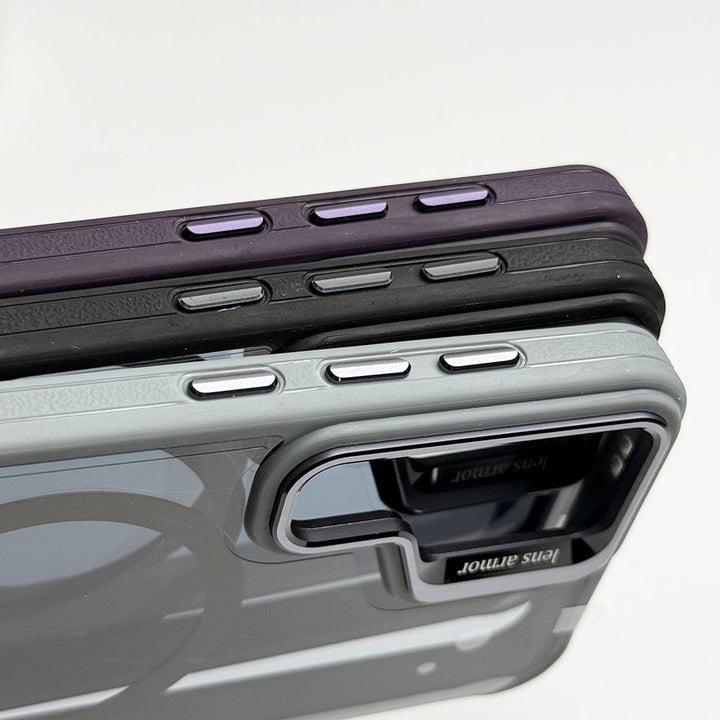 FRATO Samsung S24 Plus SamSung Galaxy S24 Plus Acrylic Shield Shockproof MagSafe Case With Metal Camera Ring