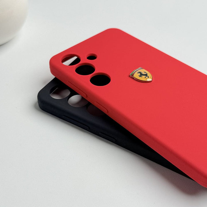 FRATO Samsung S24 Samsung Galaxy S24 FR Sports Car Logo Silicone Case Cover