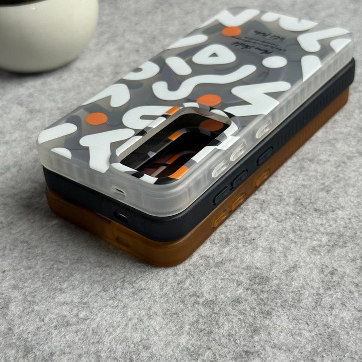 FRATO Samsung S24 Samsung Galaxy S24 Graffiti Shockproof MagSafe Case Cover