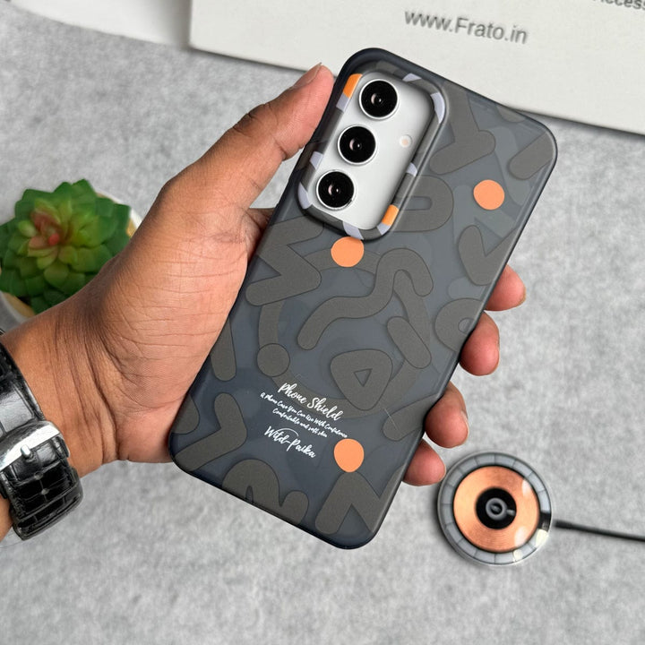 FRATO Samsung S24 Samsung Galaxy S24 Graffiti Shockproof MagSafe Case Cover