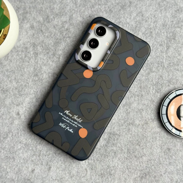 FRATO Samsung S24 Samsung Galaxy S24 Graffiti Shockproof MagSafe Case Cover