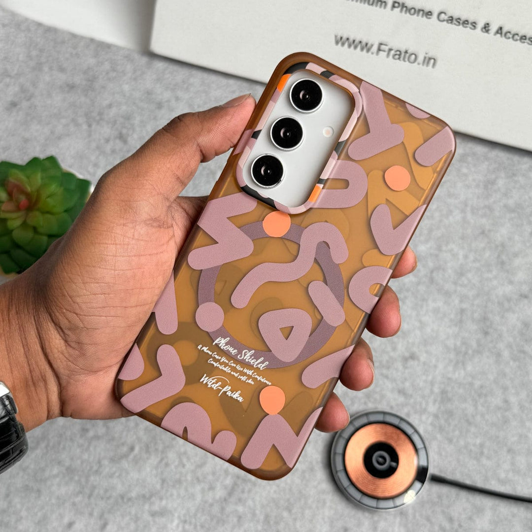 FRATO Samsung S24 Samsung Galaxy S24 Graffiti Shockproof MagSafe Case Cover