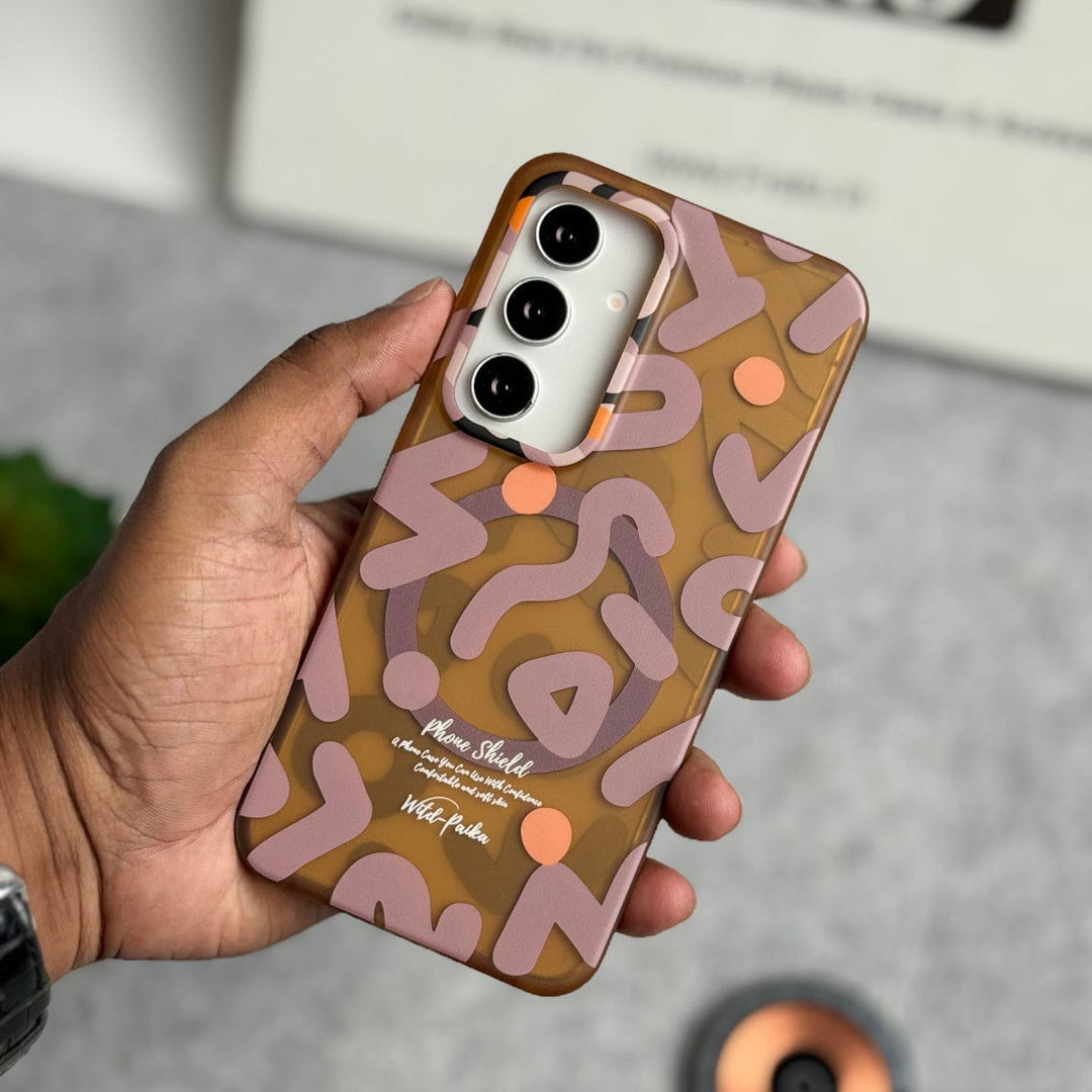 FRATO Samsung S24 Samsung Galaxy S24 Graffiti Shockproof MagSafe Case Cover