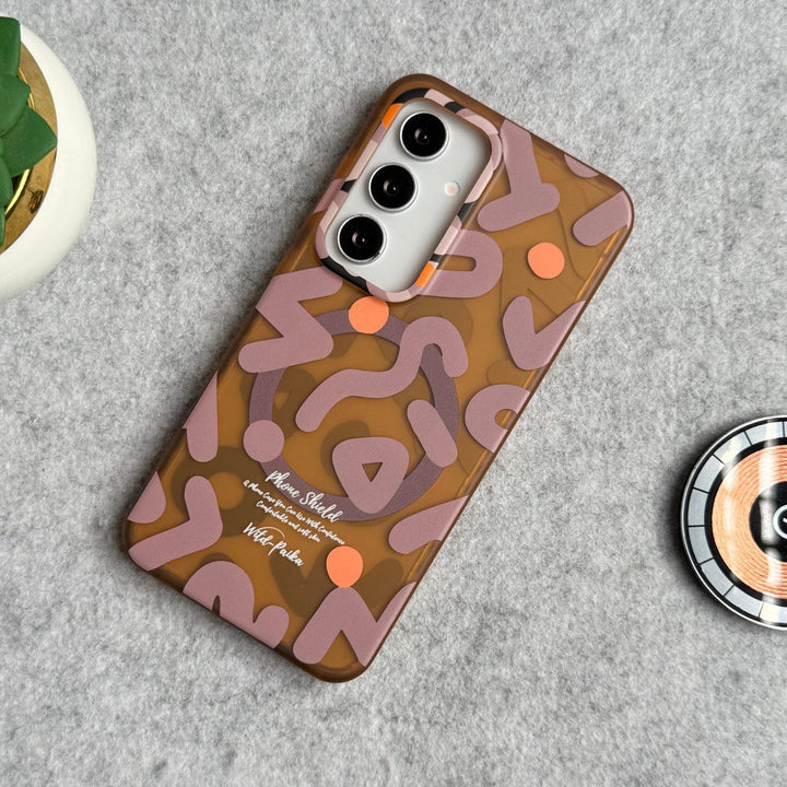 FRATO Samsung S24 Samsung Galaxy S24 Graffiti Shockproof MagSafe Case Cover