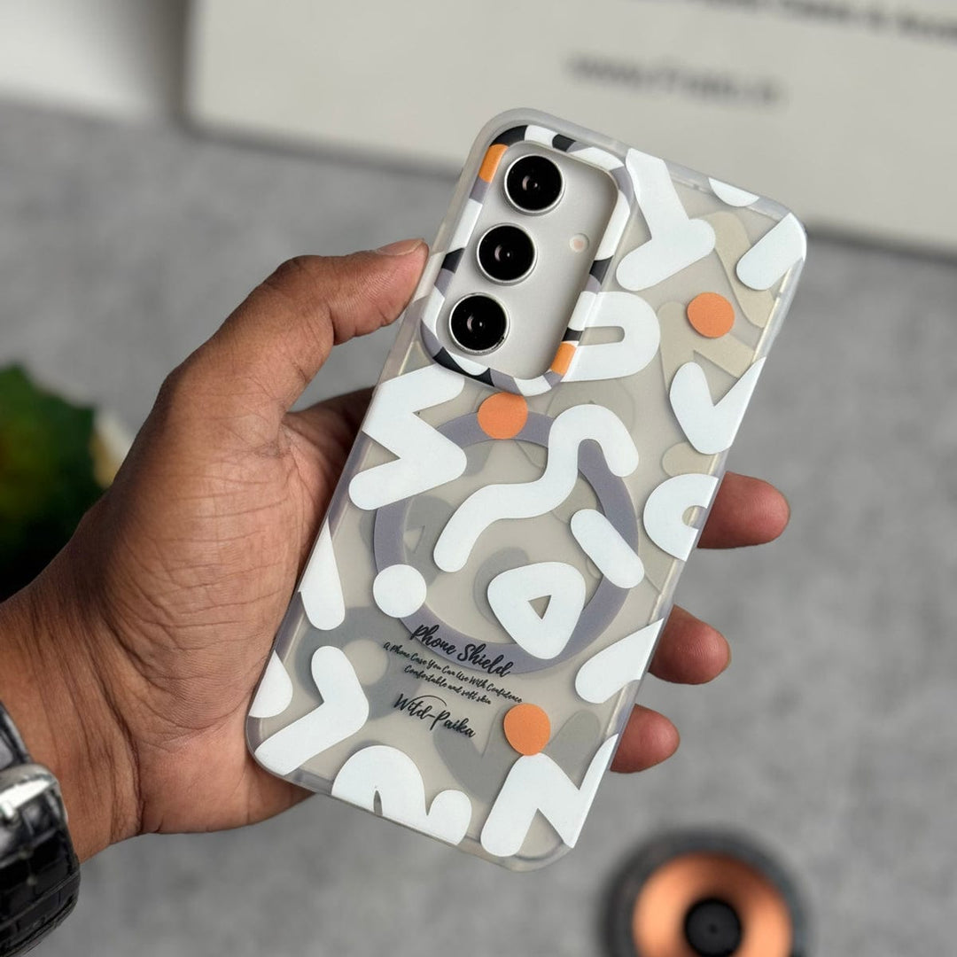 FRATO Samsung S24 Samsung Galaxy S24 Graffiti Shockproof MagSafe Case Cover