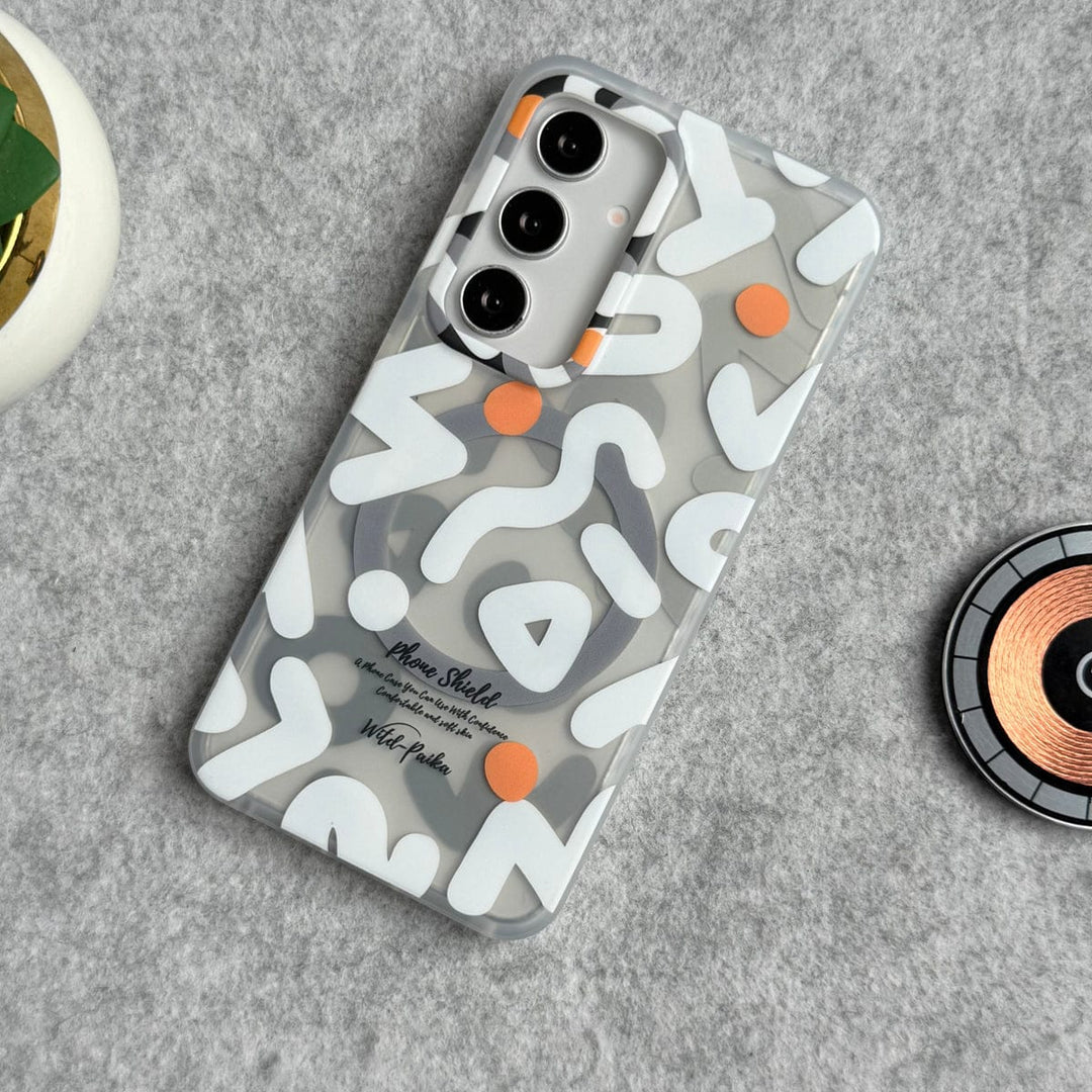 FRATO Samsung S24 Samsung Galaxy S24 Graffiti Shockproof MagSafe Case Cover