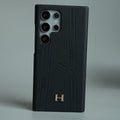 Premium H-Style PU Leather Case for Galaxy S26 Ultra | Luxury Designer-Inspired Protective Cover