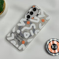 Samsung Galaxy S25 Geometric Graffiti Shockproof MagSafe Case Cover