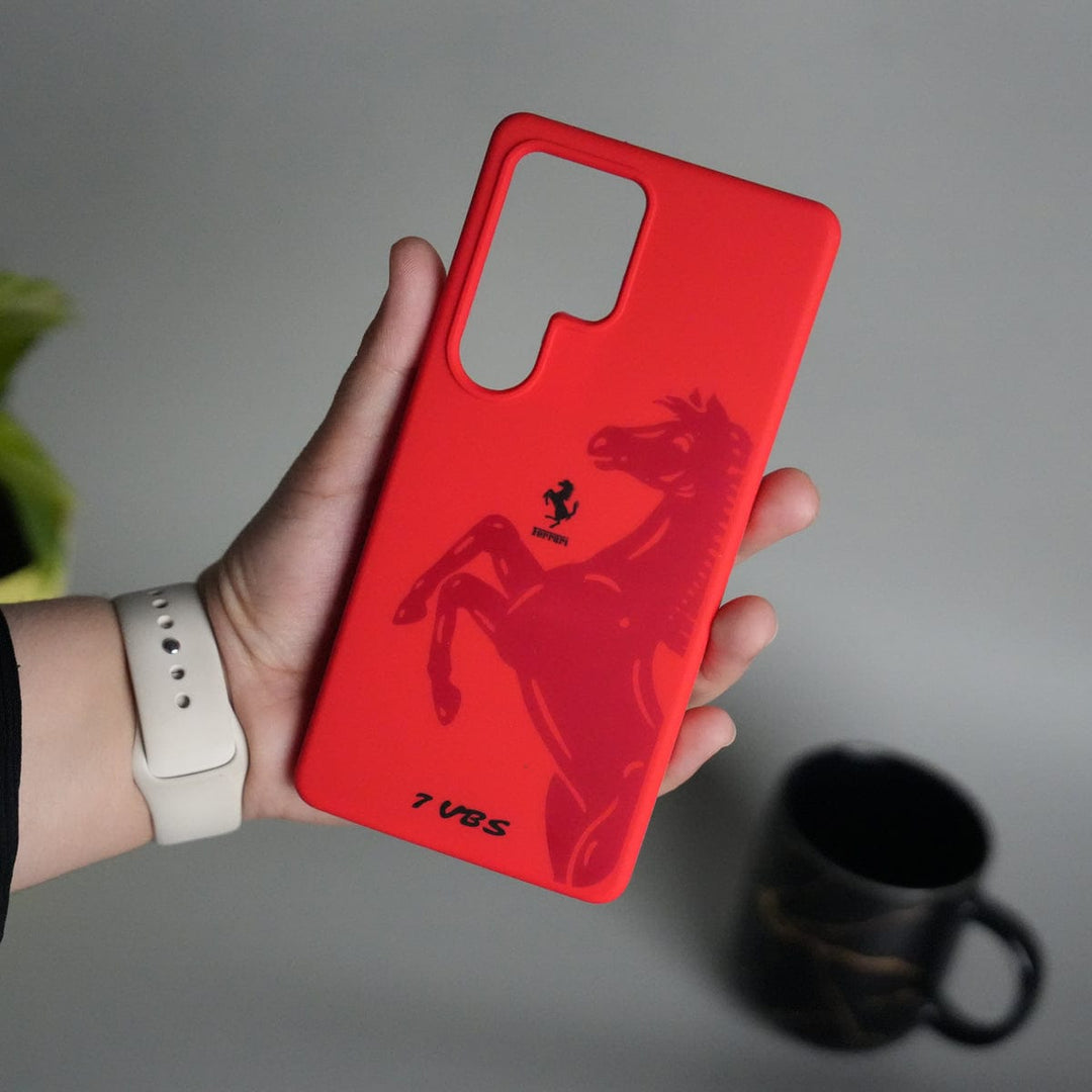 FRATO Samsung S24U Galaxy S24 Ultra FR V8 Series Design Silicone Protective Case Cover