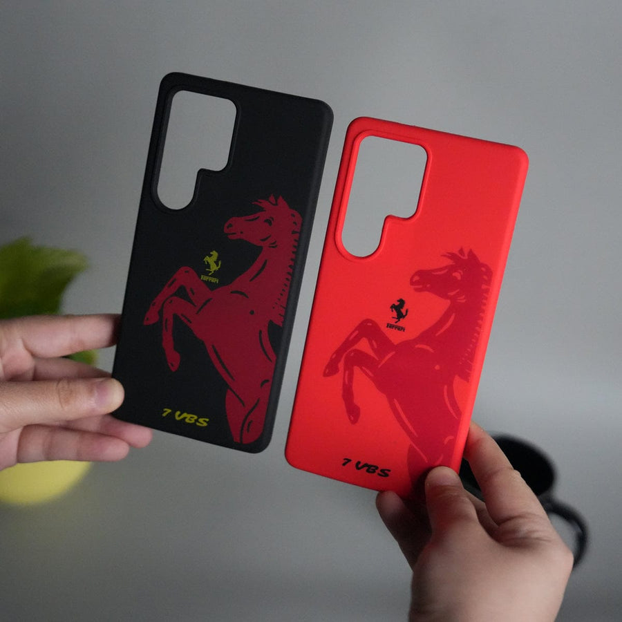 Galaxy S23 Ultra FR V8 Series Design Silicone Protective Case Cover