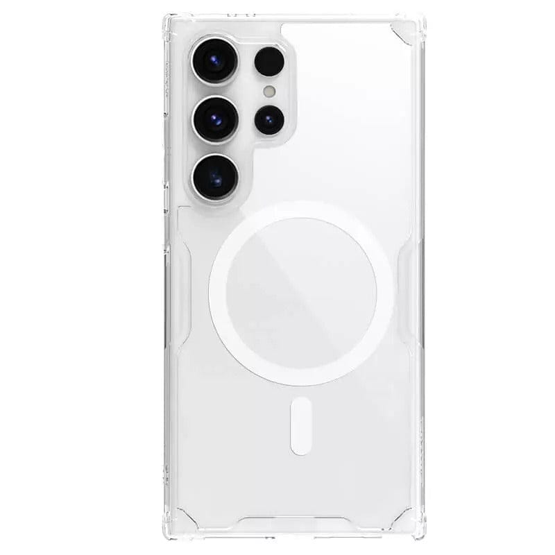 FRATO Samsung S24U Samsung Galaxy S24 Ultra Cover Transparent Nillkin TPU PRO Magnetic Case
