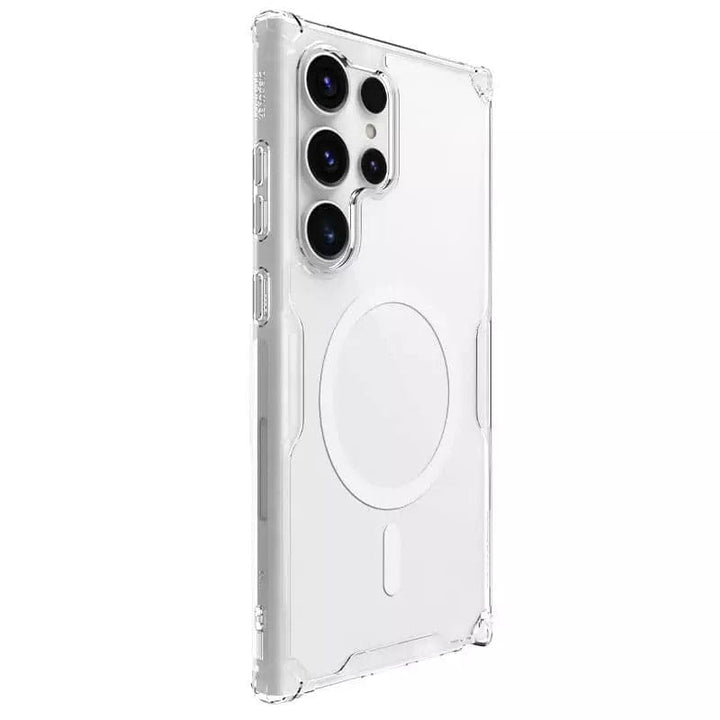 FRATO Samsung S24U Samsung Galaxy S24 Ultra Cover Transparent Nillkin TPU PRO Magnetic Case