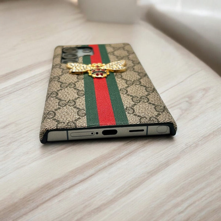 FRATO Samsung S24U Samsung Galaxy S24 Ultra GG Brand 3D BEE Design Case Cover