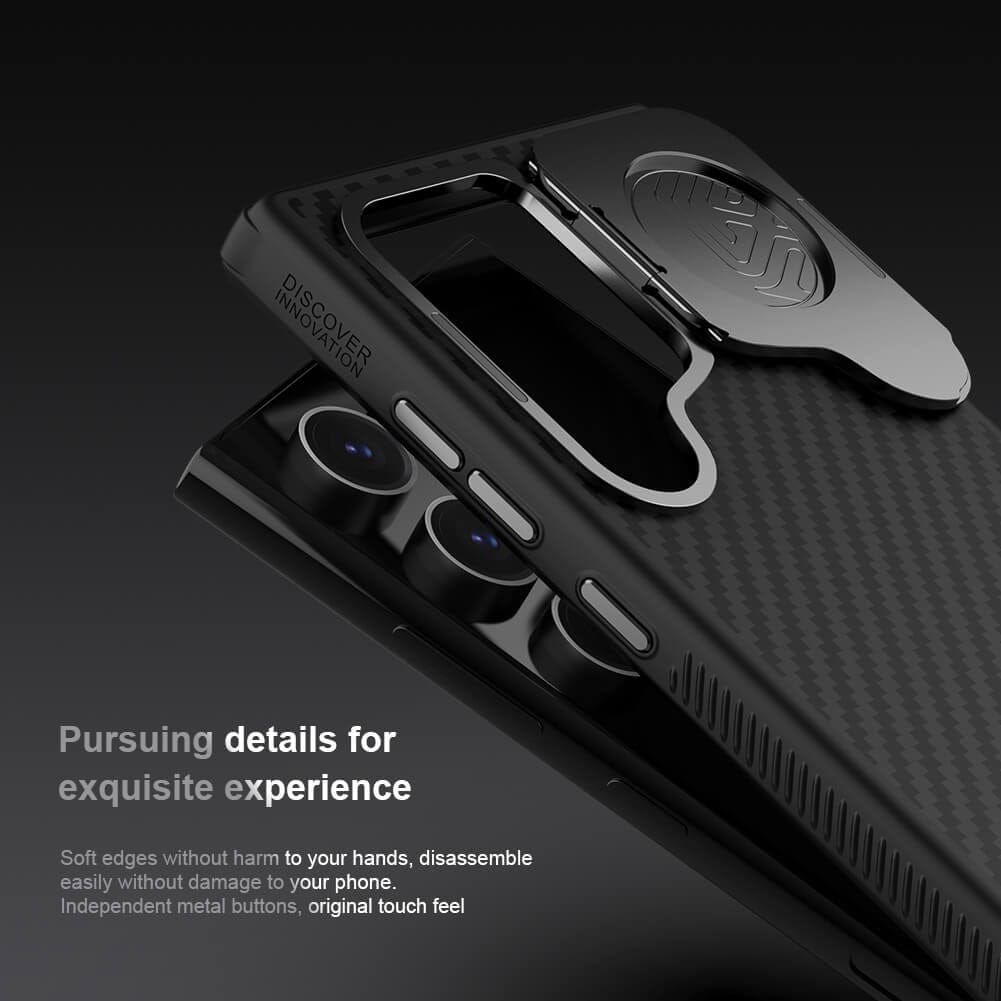 FRATO Samsung S24U Samsung Galaxy S24 Ultra Nillkin CarboProp Aramid Fiber Case Cover