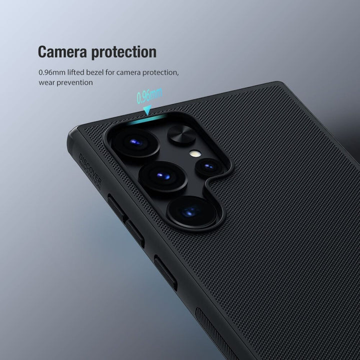 FRATO Samsung S24U Samsung Galaxy S24 Ultra Nillkin Super Frosted Shield Pro Matte Cover Black