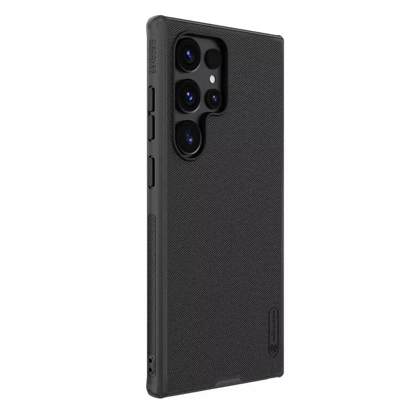 FRATO Samsung S24U Samsung Galaxy S24 Ultra Nillkin Super Frosted Shield Pro Matte Cover Black