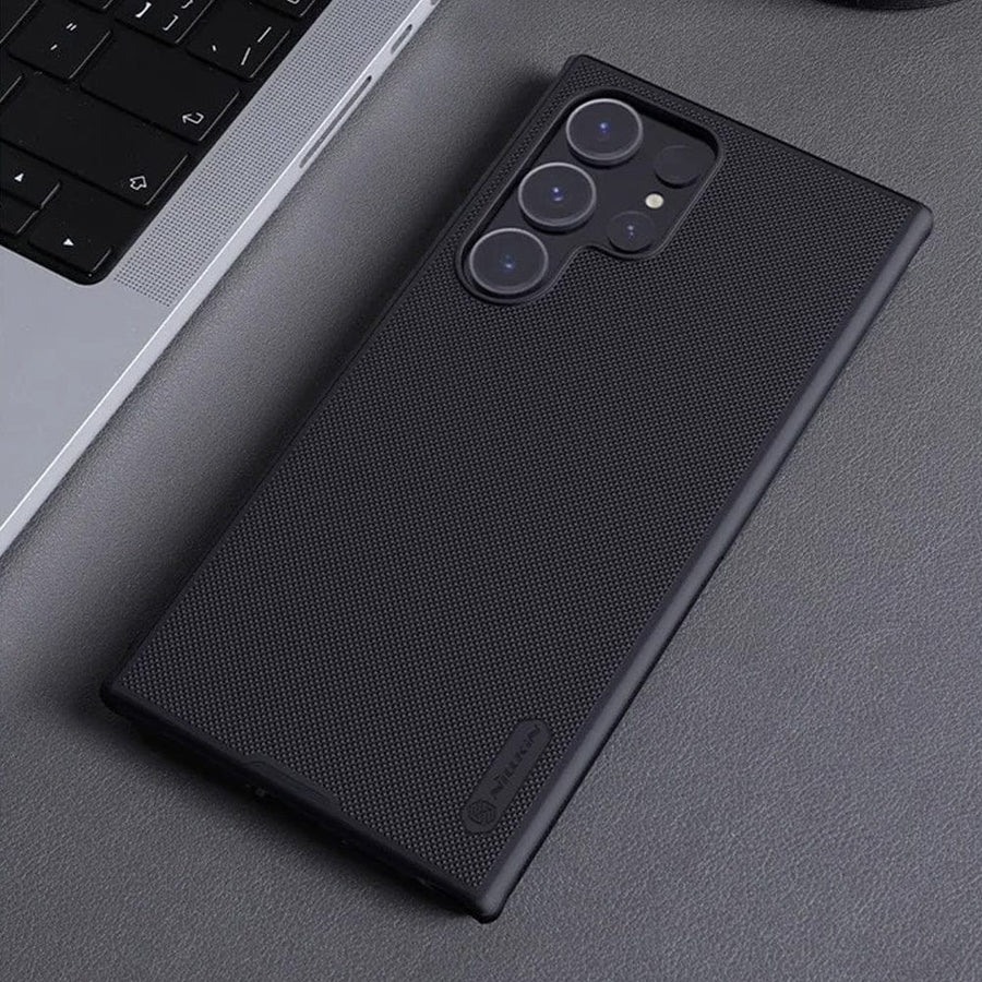 FRATO Samsung S24U Samsung Galaxy S24 Ultra Nillkin Super Frosted Shield Pro Matte Cover Black