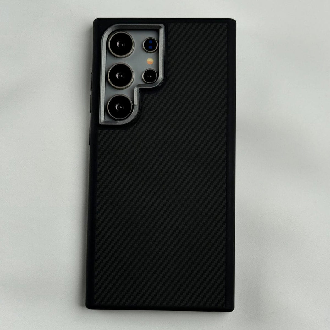 FRATO Samsung S24U Samsung Galaxy S24 Ultra Premium Carbon Fiber Texture Case Cover