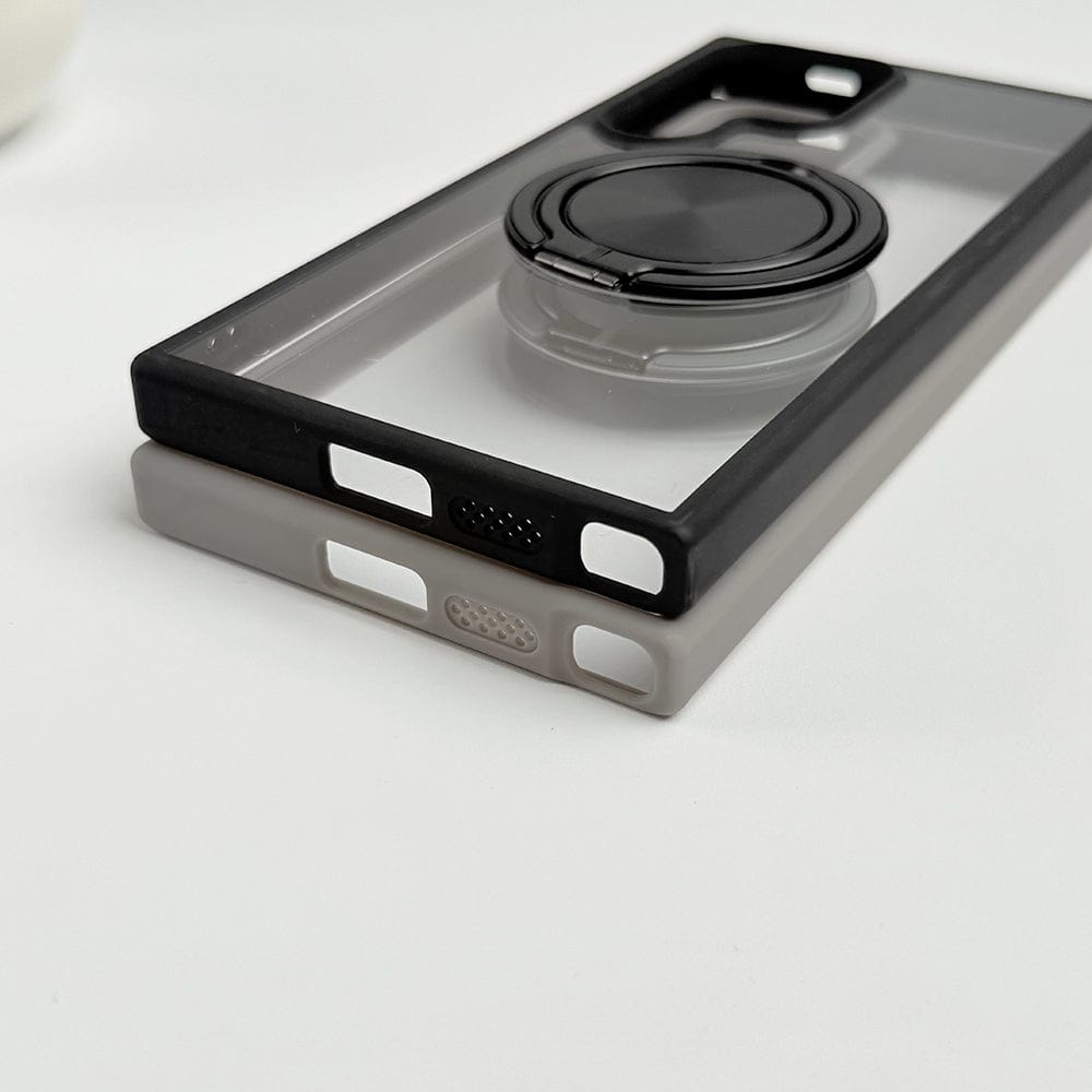 FRATO Samsung S24U Samsung Galaxy S24 Ultra Rotating Metal Ring Stand Cover