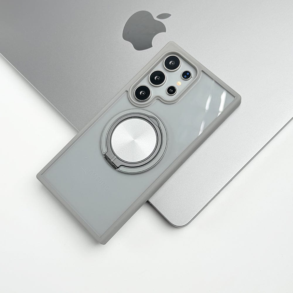 FRATO Samsung S24U Samsung Galaxy S24 Ultra Rotating Metal Ring Stand Cover