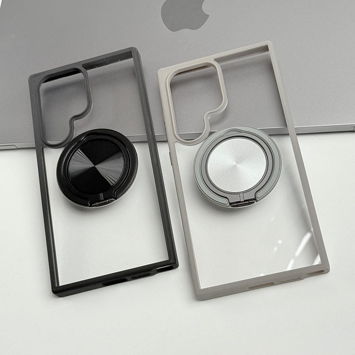 FRATO Samsung S24U Samsung Galaxy S24 Ultra Rotating Metal Ring Stand Cover