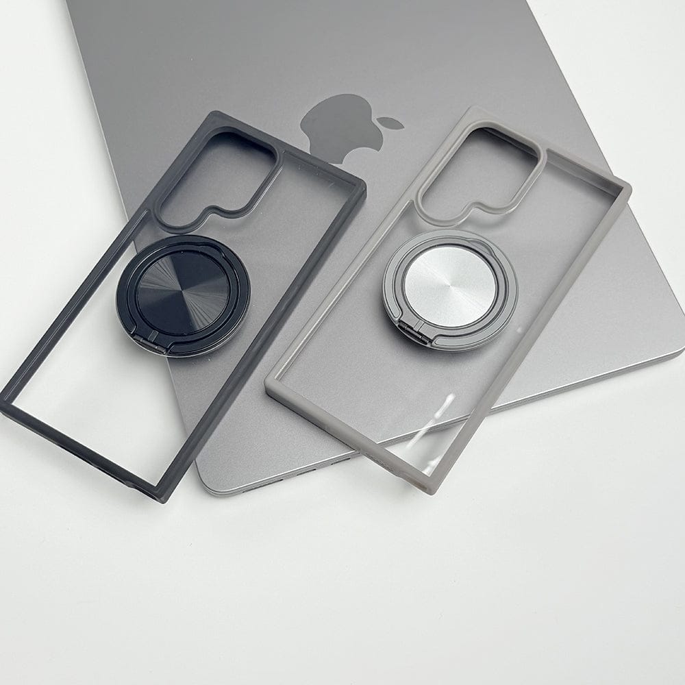 FRATO Samsung S24U Samsung Galaxy S24 Ultra Rotating Metal Ring Stand Cover