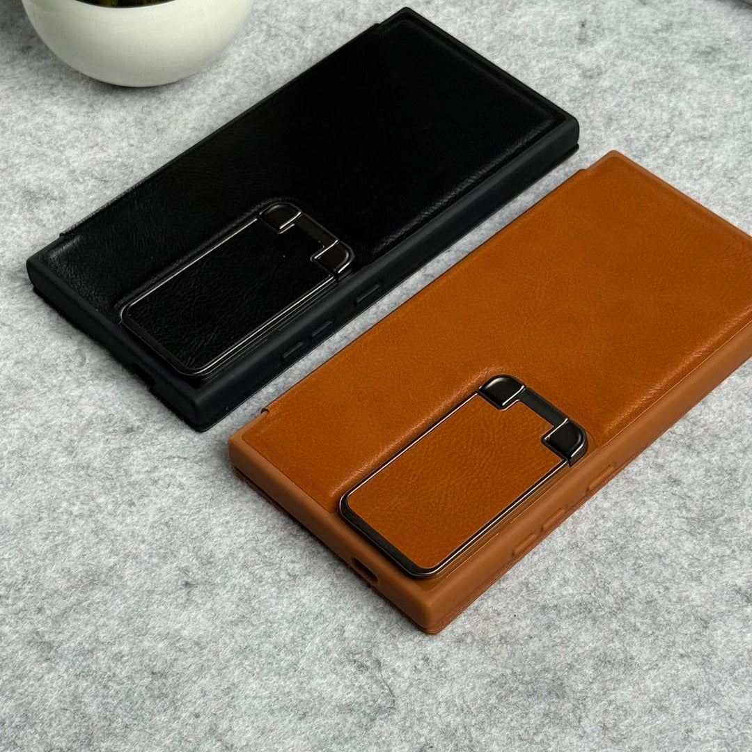 FRATO Samsung S24U Samsung Galaxy Ultra Series Flip Case With Metal Camera Stand