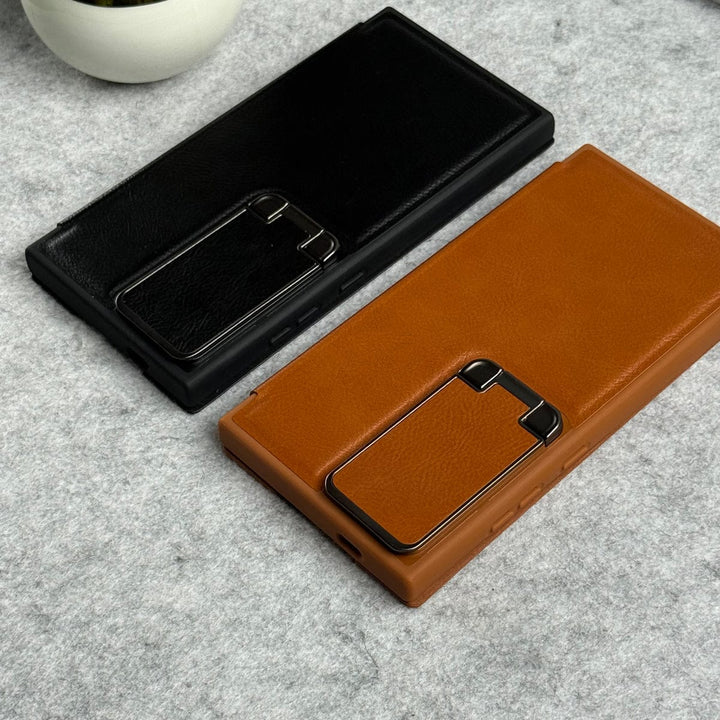 FRATO Samsung S24U Samsung Galaxy Ultra Series Flip Case With Metal Camera Stand