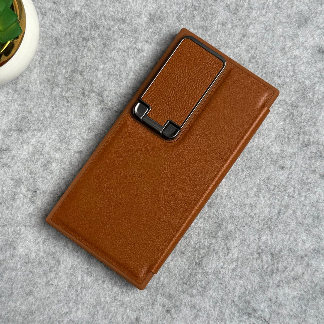 FRATO Samsung S24U Samsung Galaxy Ultra Series Flip Case With Metal Camera Stand