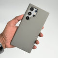 Samsung Galaxy S24 Ultra Magnetic Ring Silk Feel Liquid Silicone Cover