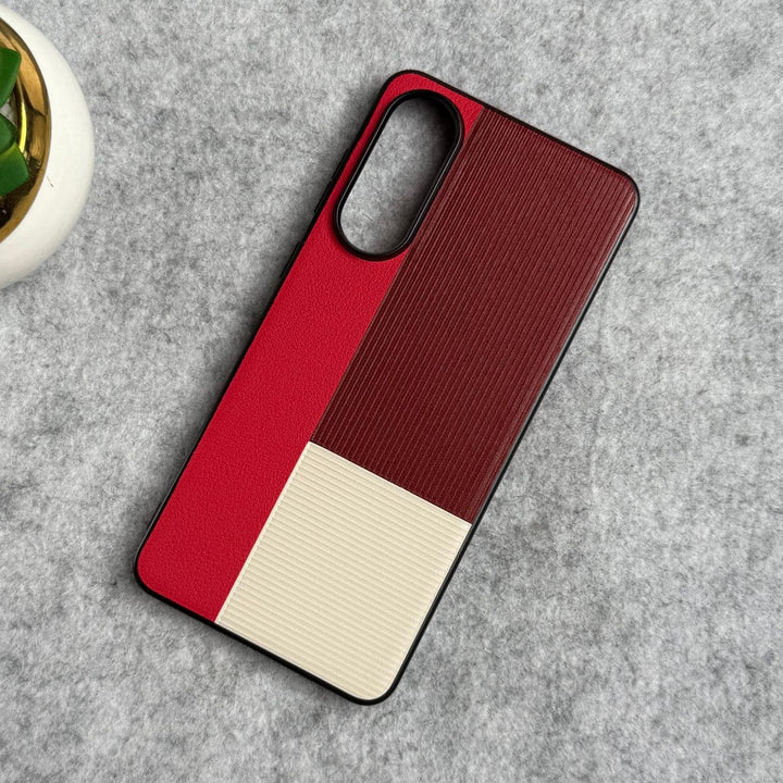 FRATO Samsung S25 Edge Red Strip Galaxy S25 Edge Classic Three Colors Shade Case Cover
