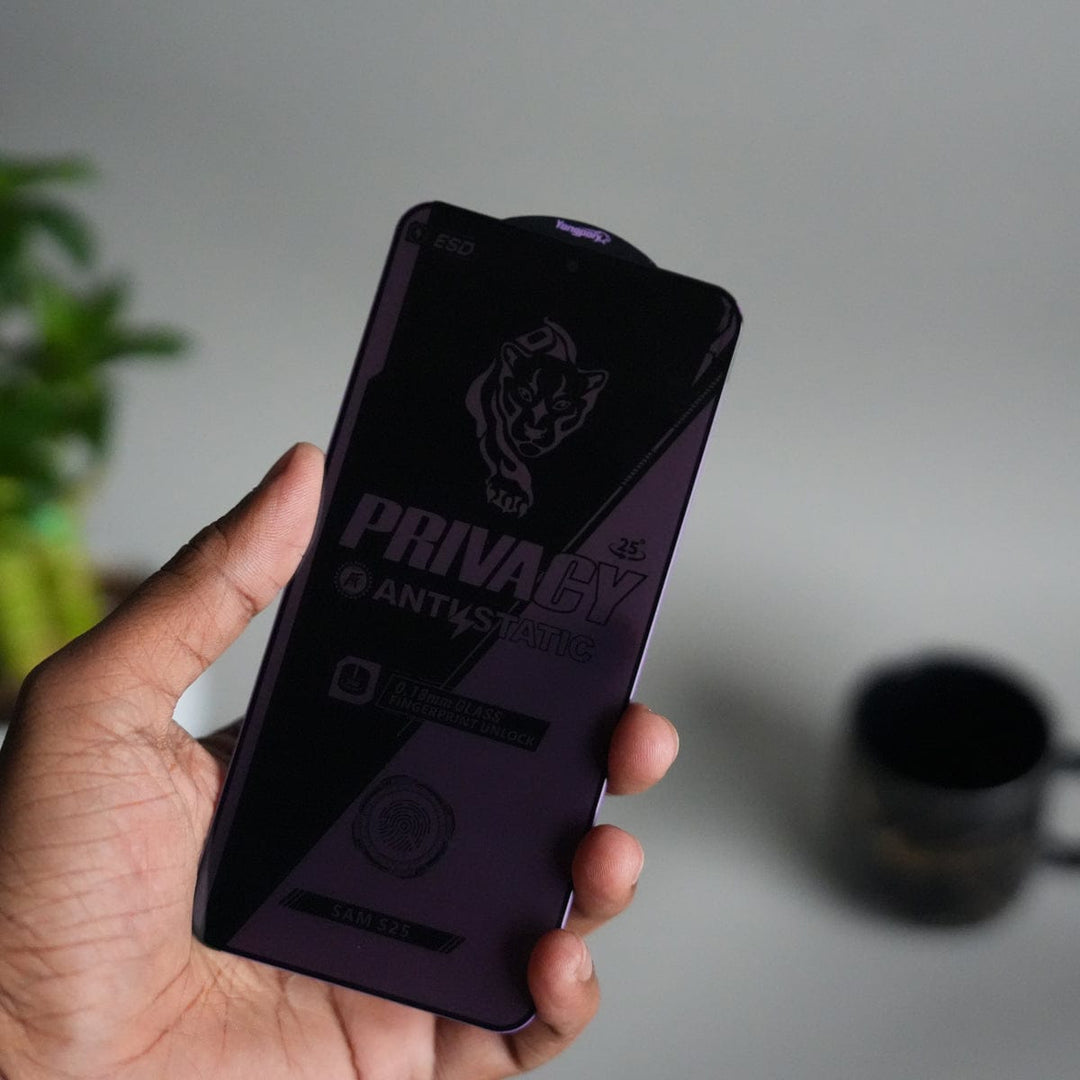 FRATO Samsung S25 Glass Galaxy S25 Privacy Tempered Glass