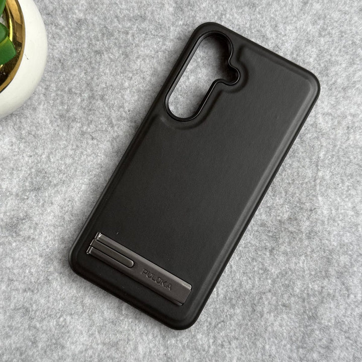 FRATO Samsung S25 Samsung Galaxy S25 Full PU Leather Inbuilt Stand Case Cover