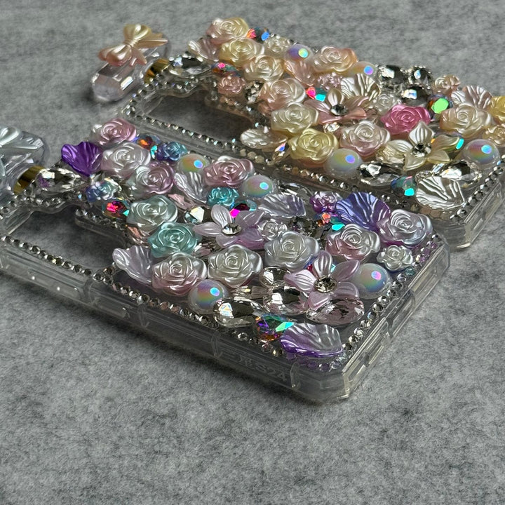 FRATO Samsung S25 Samsung Galaxy S25 Perfume Rhinestone Diamond Design Sling Girly Cover