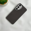 Samsung Galaxy S24 Carbon Fiber Design Metal camera Bump Case