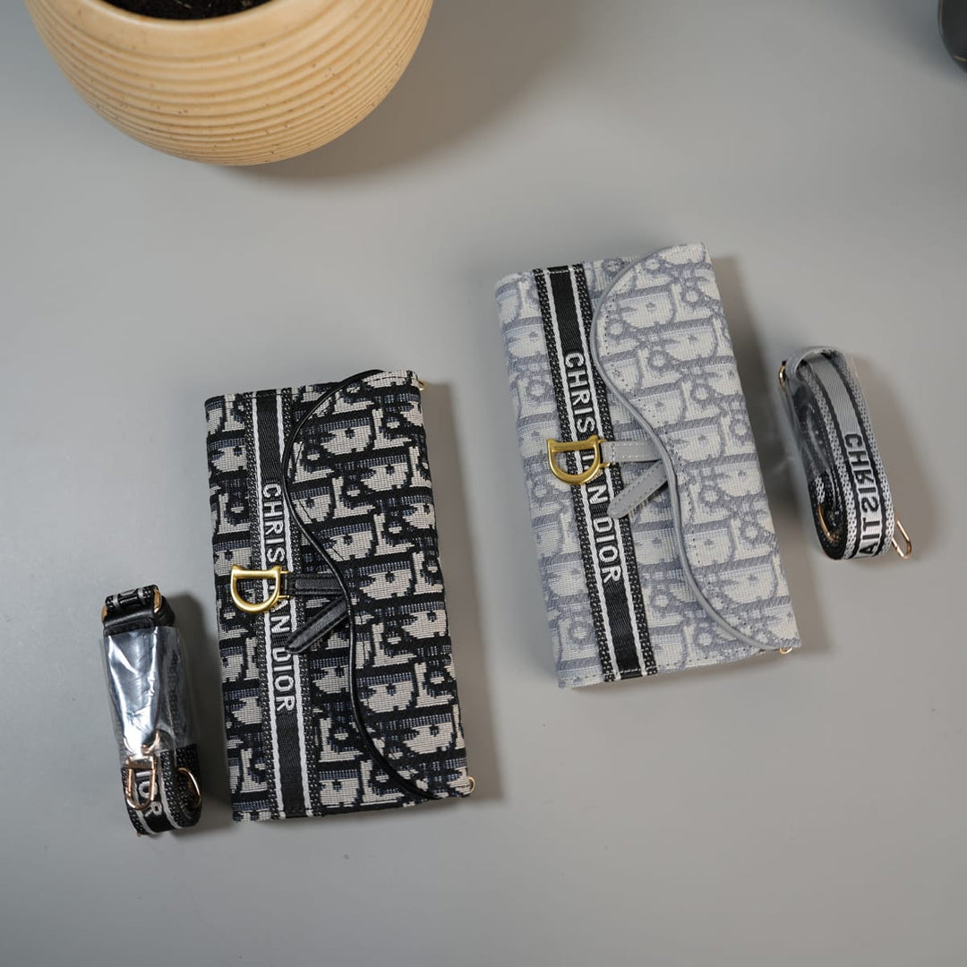 FRATO Samsung S25 Ultra Galaxy S25 Ultra luxury Brand CD Card Wallet Sling Case Cover