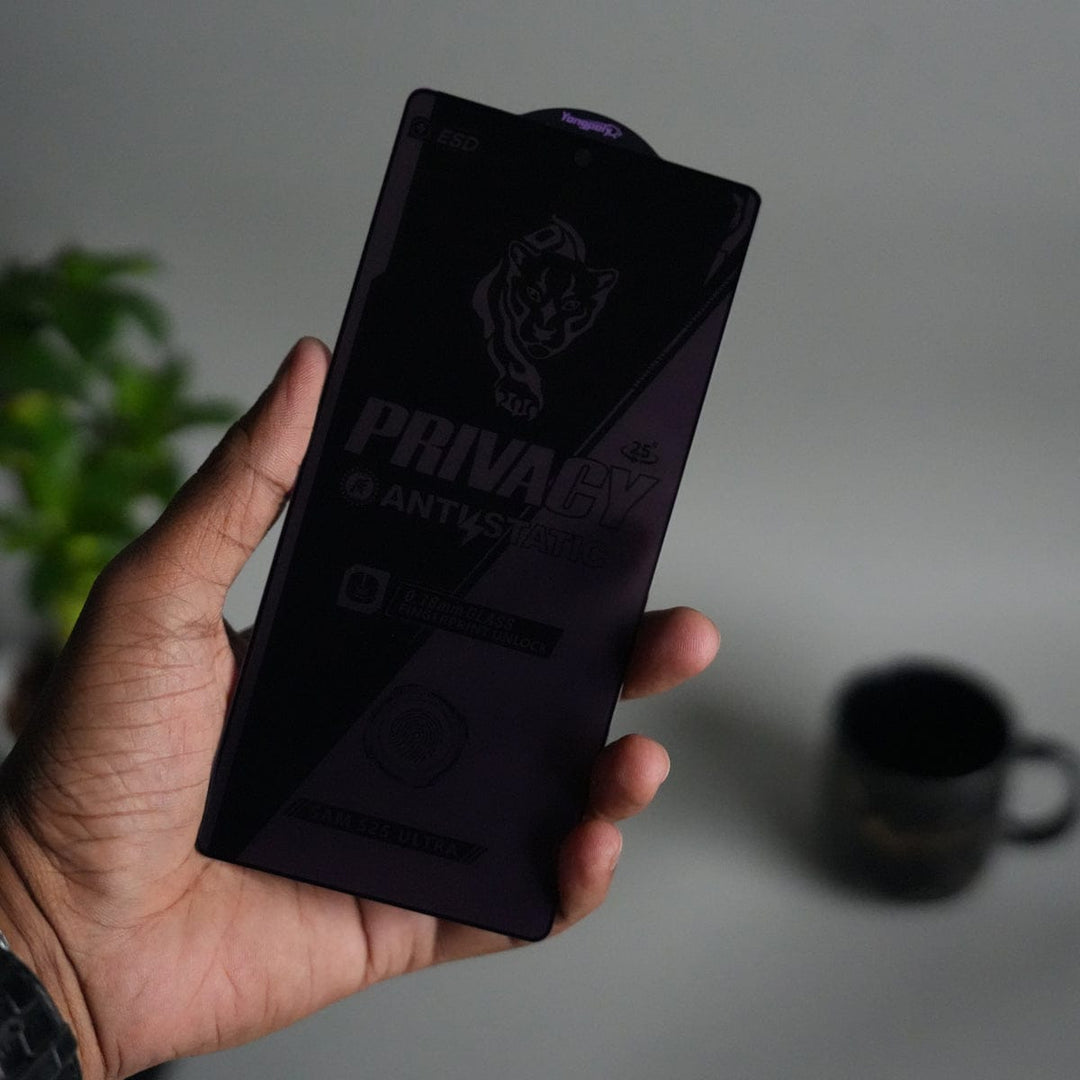 FRATO Samsung S25 Ultra Glass Galaxy S25 Ultra Privacy Tempered Glass