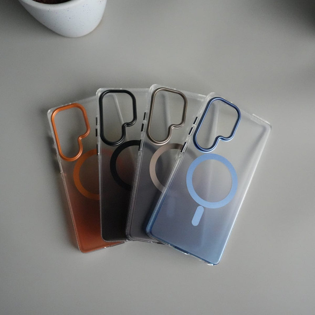 FRATO Samsung S25U Galaxy S25 Ultra Dual Color Shade Smoke Matte MagSafe Case Cover