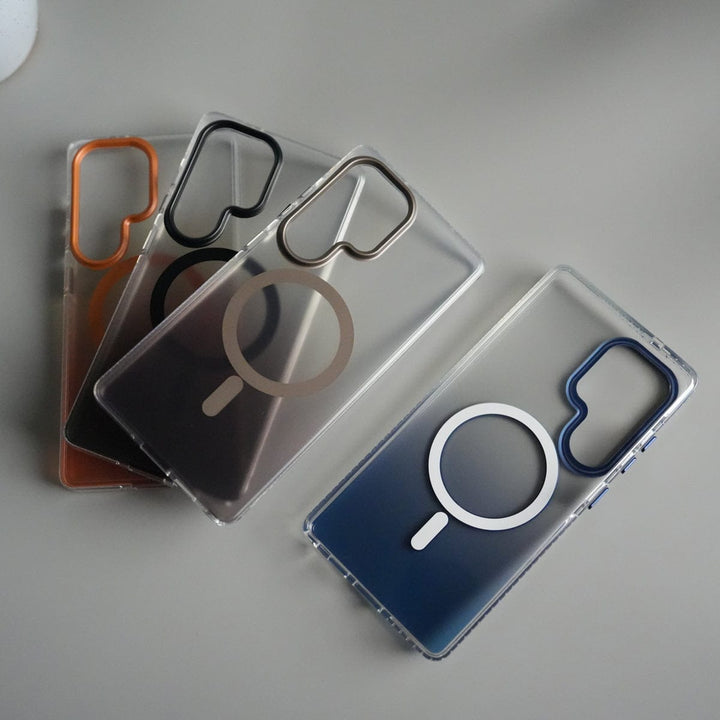 FRATO Samsung S25U Galaxy S25 Ultra Dual Color Shade Smoke Matte MagSafe Case Cover
