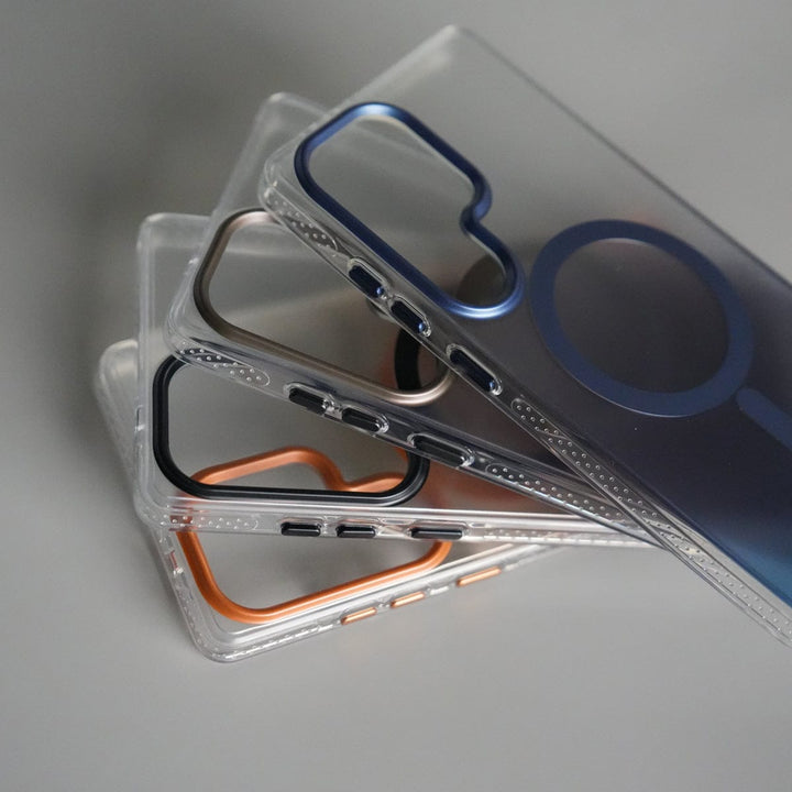 FRATO Samsung S25U Galaxy S25 Ultra Dual Color Shade Smoke Matte MagSafe Case Cover