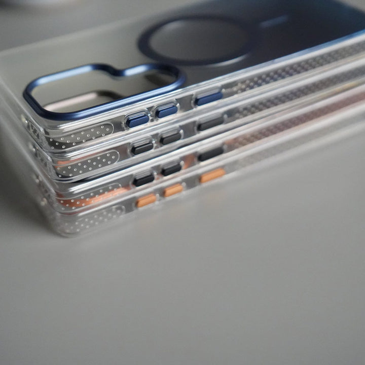 FRATO Samsung S25U Galaxy S25 Ultra Dual Color Shade Smoke Matte MagSafe Case Cover