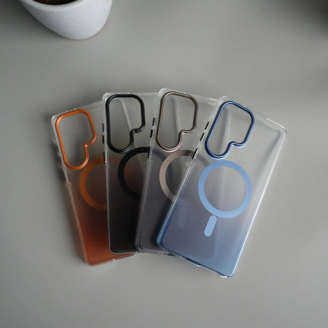 FRATO Samsung S25U Galaxy S25 Ultra Dual Color Shade Smoke Matte MagSafe Case Cover