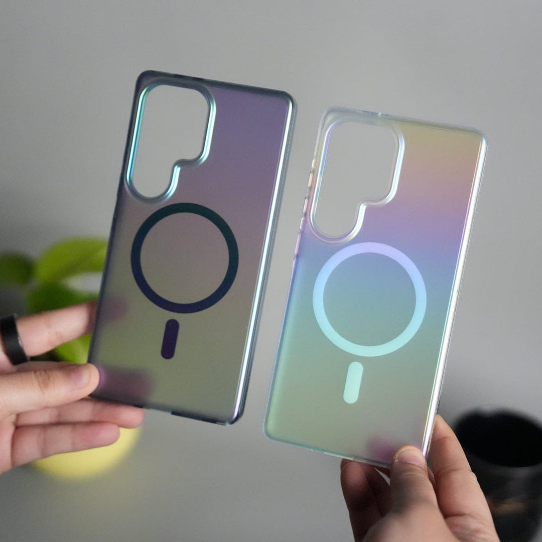 FRATO Samsung S25U Galaxy S25 Ultra Holography Sparkly Shiny Case Magsafe Cover