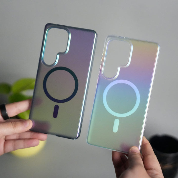 FRATO Samsung S25U Galaxy S25 Ultra Holography Sparkly Shiny Case Magsafe Cover