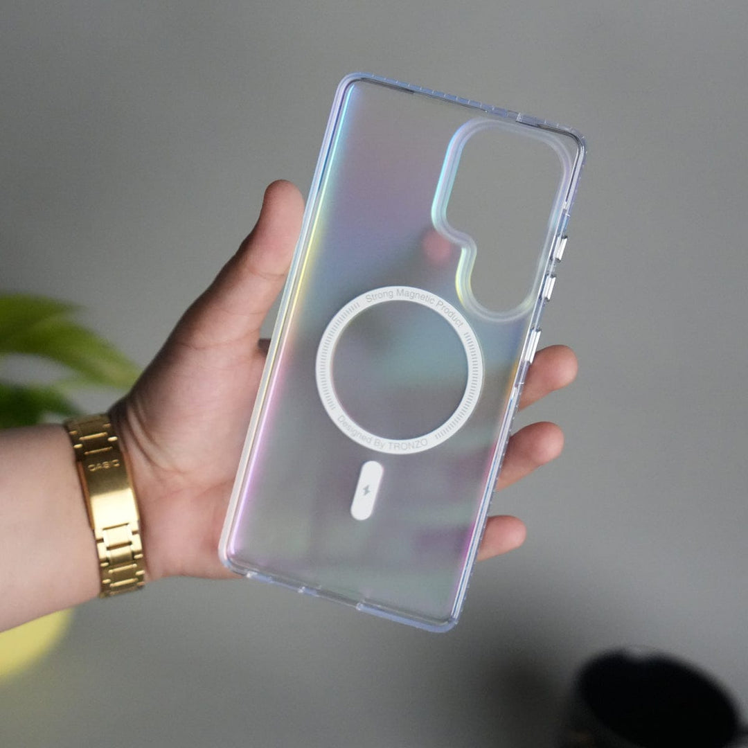 FRATO Samsung S25U Galaxy S25 Ultra Holography Sparkly Shiny Case Magsafe Cover