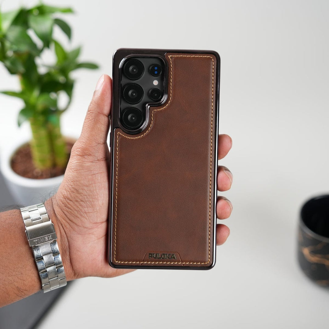 FRATO Samsung S25U Galaxy S25 Ultra Leather Case