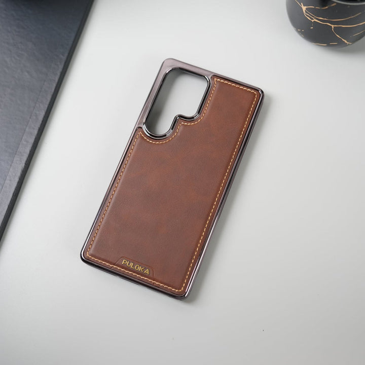 FRATO Samsung S25U Galaxy S25 Ultra Leather Case