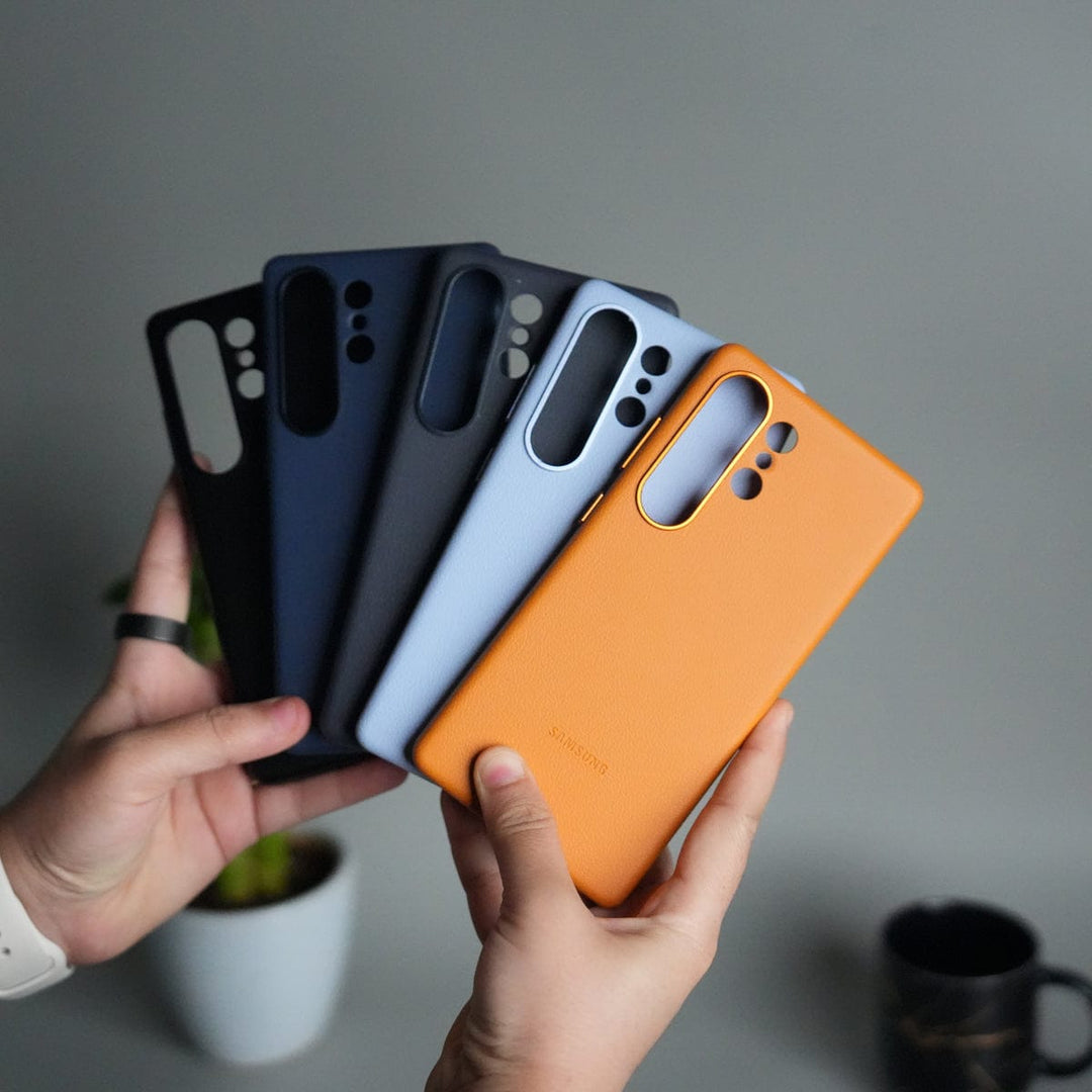 FRATO Samsung S25U Galaxy S25 Ultra MagSafe PU Leather Back Cover | Premium PU Leather | Slim & Elegant Hard Case